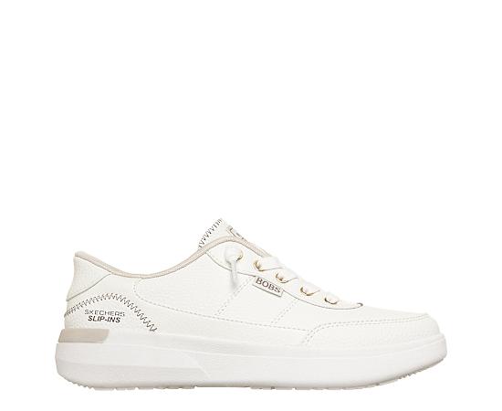 SKECHERS-WOMENS SLIP-INS SKIP CLOUD SLIP ON SNEAKER