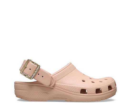 CROCS-WOMENS CLASSIC METAL BUCKLE CLOG