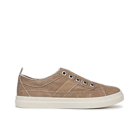 Blowfish Malibu Women's Hangout Slip-On Shoes - Desert Khaki Canvas