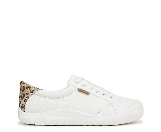 Dr. Scholl's Women's Be Bright Sneaker Shoes White Faux Leather DRSCH 10.0 M