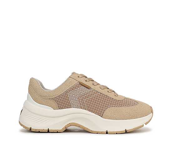 Dr. Scholl's Women's Walk Mode Sneaker Shoes Cuban Sand Fabric DRSCH Suede 8.0 M