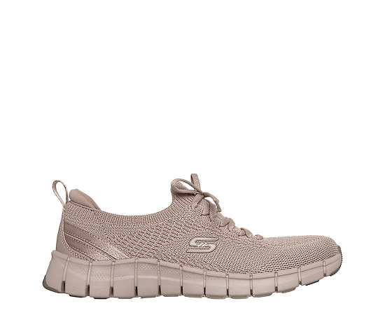 SKECHERS-WOMENS FLOURISHED SLIP ON SNEAKER