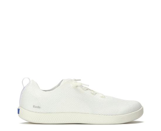 Keds Women's BlissMove Champ Engineered Knit Slip-On Canvas Sneakers in White size 11 - M