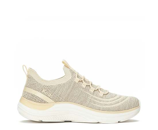Keds Women's BlissMove Marled Knit Slip-On Sneakers in Parchment size 10 - W