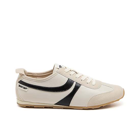 Destin Off White and Black Sneakers