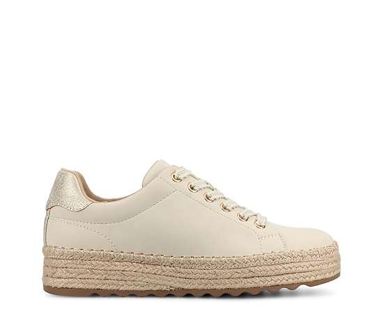 Journee Collection Cosima Womens Sneakers, 10 Medium, Beige