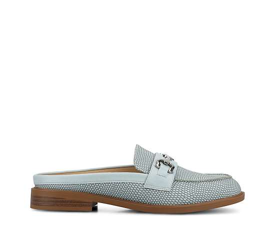 Journee Collection Womens Moc Closed Toe Loafers, 12 Medium, Blue