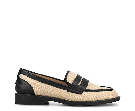 Journee Collection Brooks Womens Moc Closed Toe Loafers, 9 Medium, Black