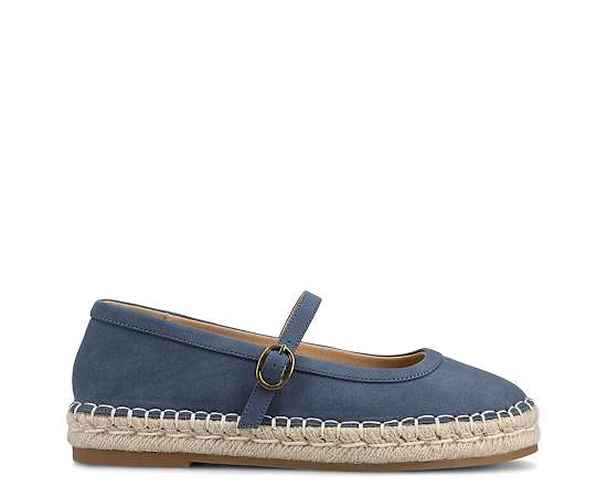 JOURNEE COLLECTION-WOMENS KENZIE ESPADRILLE MARY JANE FLAT SANDAL