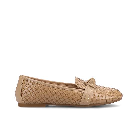 Journee Collection Womens Marci Slip-on Round Toe Loafers, 8 1/2 Wide, Brown