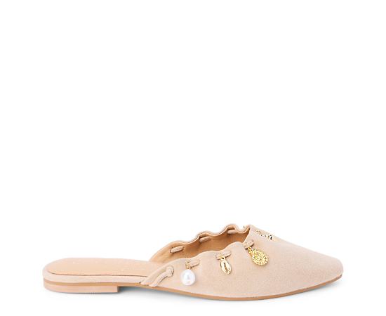 COCONUTS BY Matisse Womens Monette Flat Sandals, 8 Medium, Brown