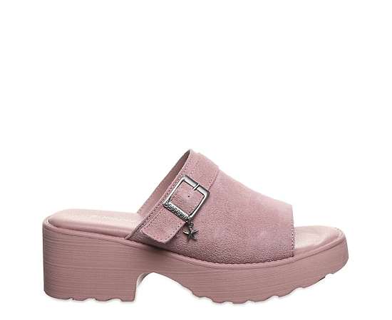 Bearpaw Women's Frances Platform Wedge Sandals - Peony