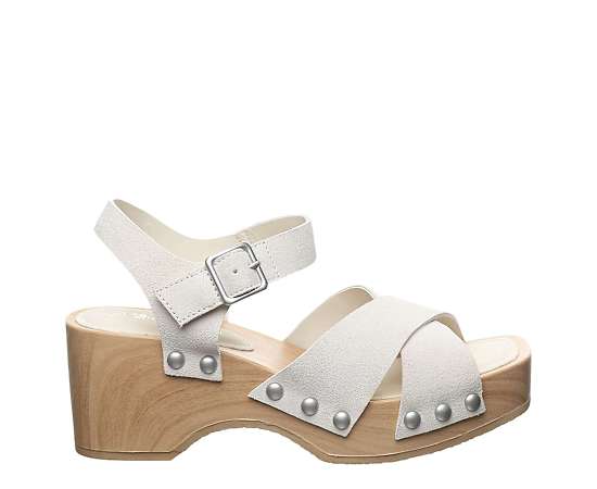 Bearpaw Women's Colette Platform Wedge Sandals - Bleached Sand