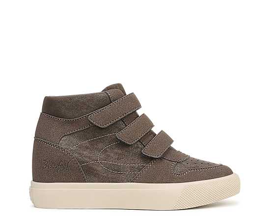 Blowfish Malibu Women's Zest Round Toe Sneakers - Woodsmoke Faux Suede