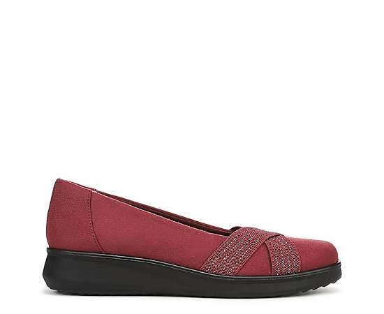 LifeStride with Bzees Technology Farleigh Slip-On Flats - Red - Size 9 1/2-w