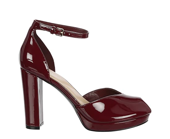 NINE WEST-WOMENS EARNA3 PLATFORM SANDAL