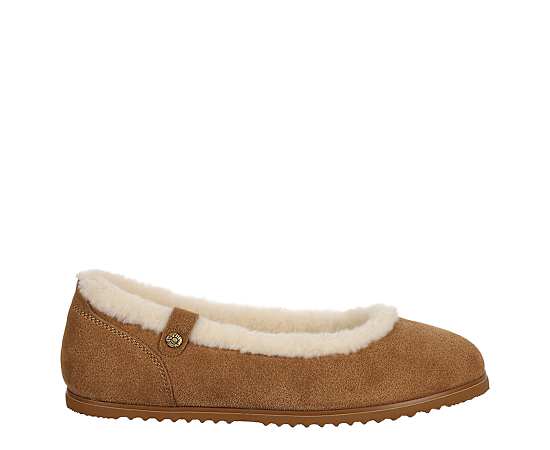 BEARPAW-WOMENS DELPHI FLAT SLIPPER