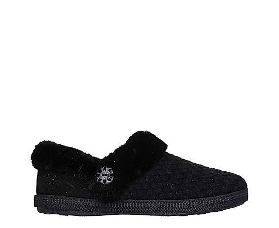 SKECHERS-WOMENS COZY CAMPFIRE FROSTY PRIMISE SLIPPER