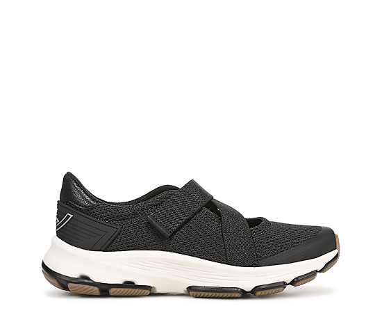 Ryka Women's Devotion Mary Jane Walking Sneakers - Black Mesh