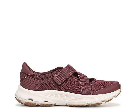 Ryka Women's Devotion Mary Jane Walking Sneakers - Windsor Red Mesh