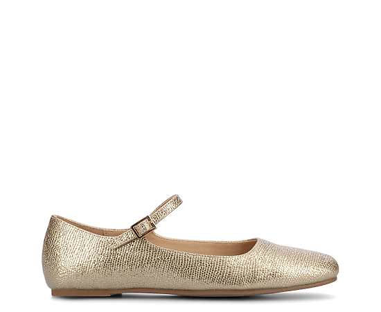 Journee Collection Womens Square Closed Toe Mary Jane Shoes, 8 Wide, Beige