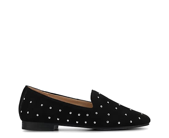 Journee Collection Women's Ishani Ballet Flats - Black Stud