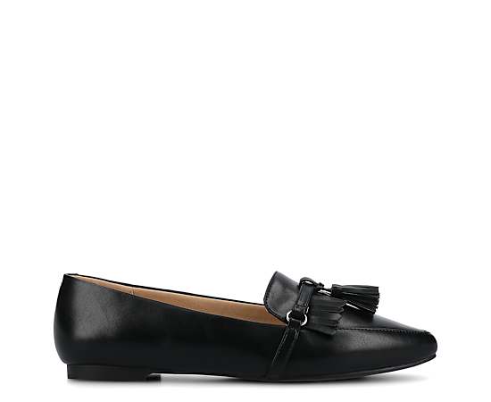 Journee Collection Jannah Womens Pointed Closed Toe Mary Jane Shoes, 10 Wide, Black