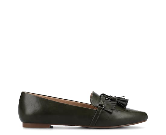 Journee Collection Jannah Womens Pointed Closed Toe Mary Jane Shoes, 12 Medium, Green