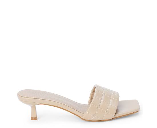 BEACH by Matisse Rosanna Womens Square Closed Toe Mules, 7 Medium, White