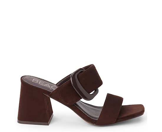 BEACH by Matisse Sally Womens Square Closed Toe Mules, 7 Medium, Brown