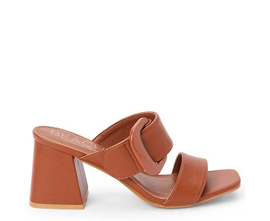 BEACH by Matisse Sally Womens Square Closed Toe Mules, 9 Medium, Beige