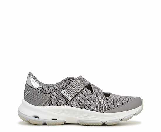 Ryka Women's Devotion Mary Jane Walking Sneakers - Sky Grey Mesh