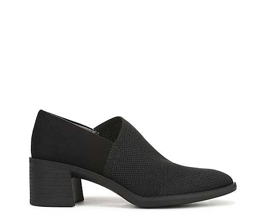 Bzees For LifeStride Jarrett Shootie Boots (Black Knit Fabric) 11.0 M