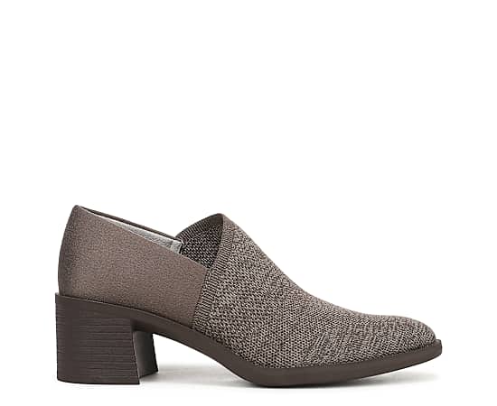 Bzees For LifeStride Jarrett Shootie Boots (Wren/morel Brown Knit Fabric) 10.0 W