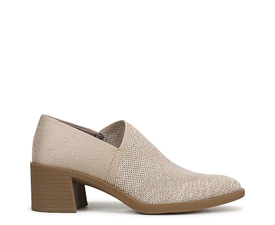 LifeStride Women's Jarrett Slip-On Booties - Sand Castle Knit Polyester