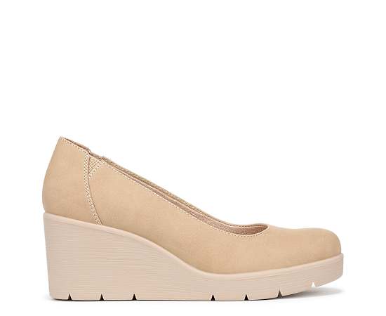 NATURAL SOUL BY NATURALIZER-WOMENS ABOUT TIME WEDGE PUMP
