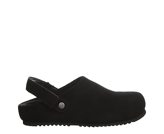 Bearpaw Women's April Adjustable Strap Clogs - Black