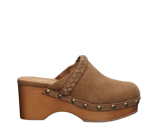 Bearpaw Women's Cossette Slip-On Clogs - Hickory