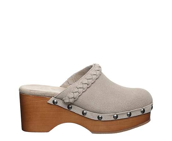 Bearpaw Women's Cossette Slip-On Clogs - Mushroom