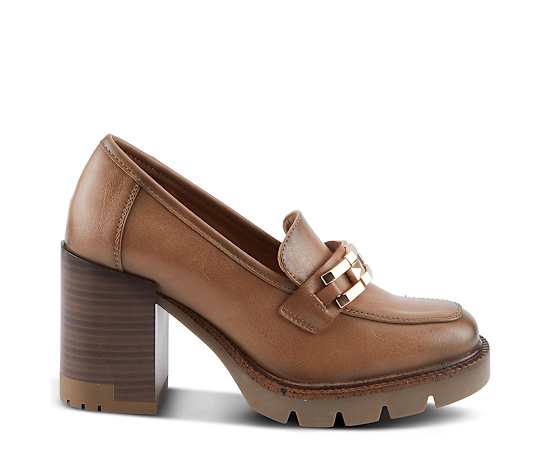 Womens Patrizia Dajah Block Heel Loafers