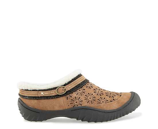 JBU-WOMENS GINGER ENCORE FAUX FUR CLOG