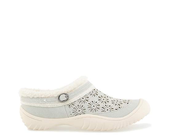 JBU-WOMENS GINGER ENCORE FAUX FUR CLOG