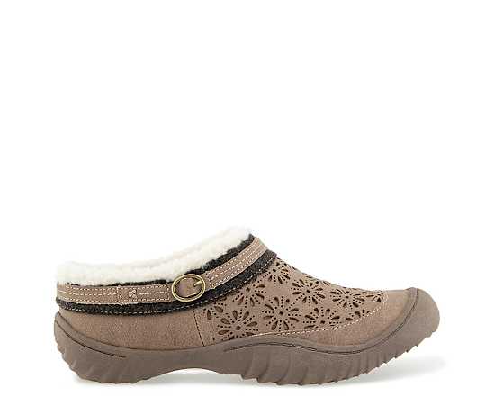 JBU-WOMENS GINGER ENCORE FAUX FUR CLOG