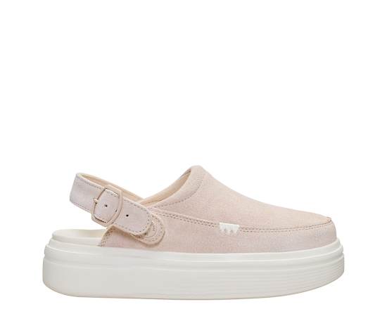 HEYDUDE | Women's Casual | Austin Lift Clog - Whisper Pink | Size 11