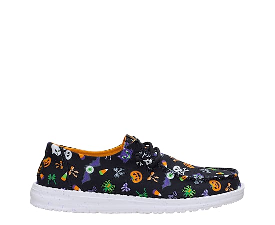 HEYDUDE-WOMENS WENDY BOO CREW SLIP ON SNEAKER