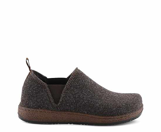 Flexus Stepin Slip-on Loafers with Cushioned Comfort - Dark brown