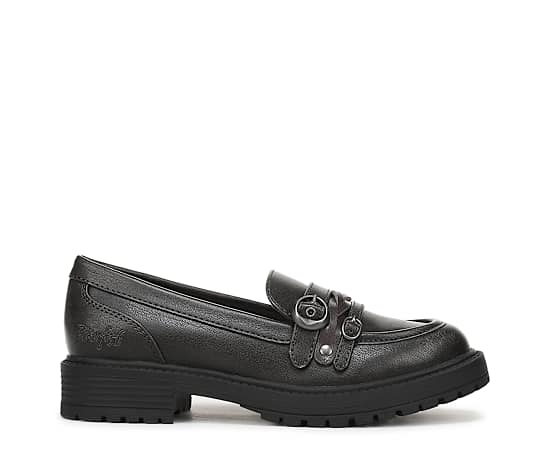 Blowfish Malibu Women's Asher Slip-On Loafers - Charcoal