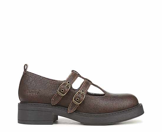 Blowfish Malibu Women's Venice Jane Mary Jane Flats - Brown
