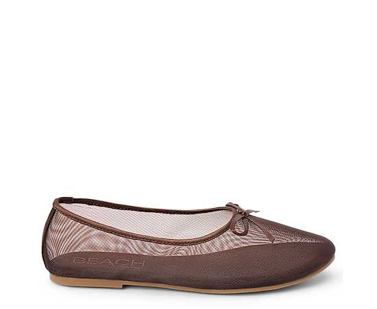 COCONUTS BY Matisse Kodiak Womens Round Closed Toe Ballet Flats, 8 Medium, Brown