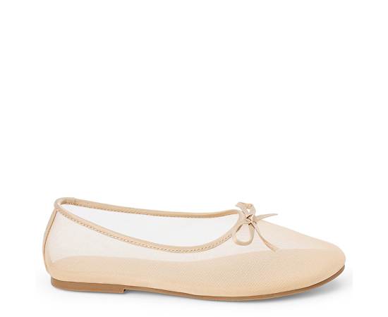 COCONUTS BY Matisse Jerzy Womens Round Closed Toe Ballet Flats, 9 Medium, White